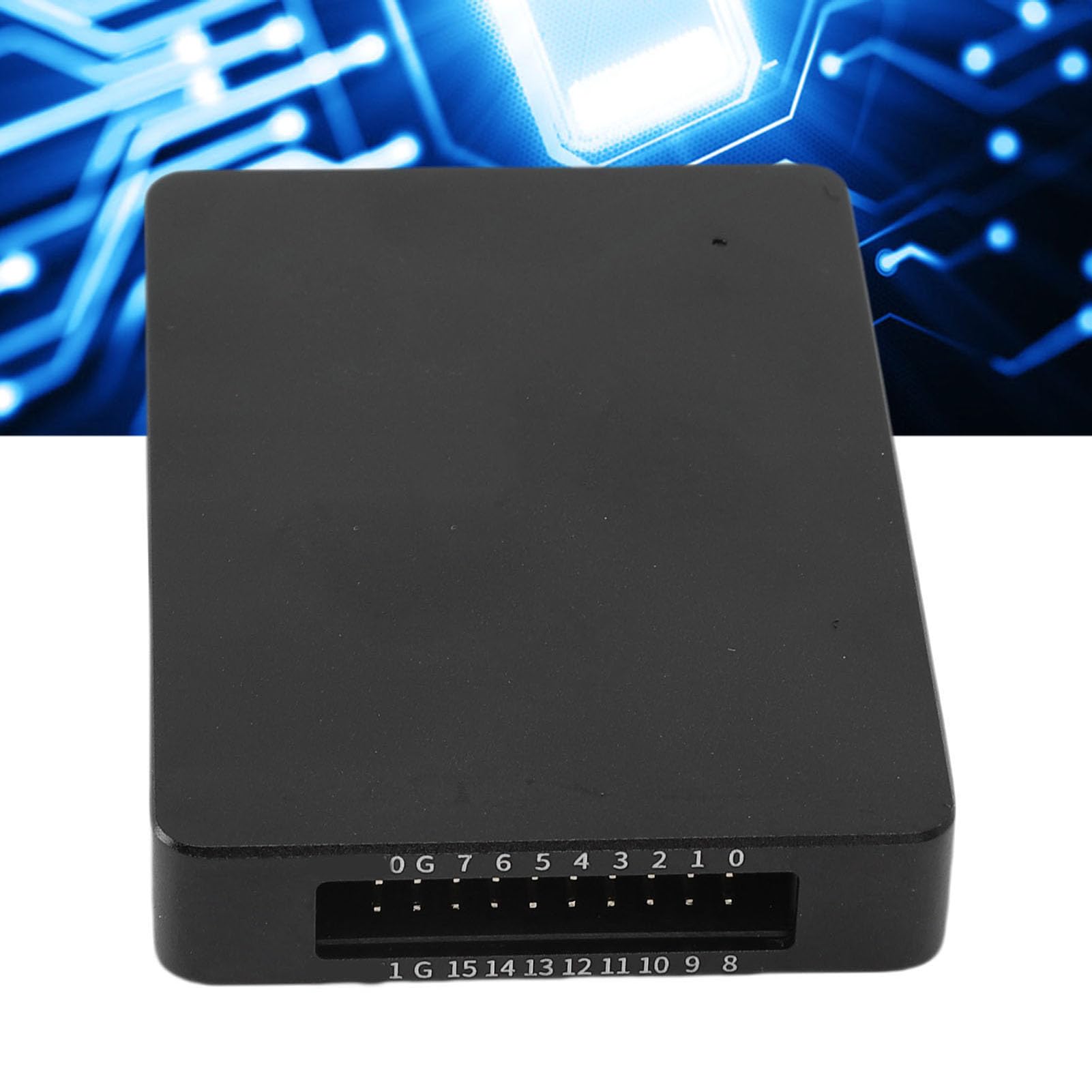 Acouto Analizador Lógico 16 Canales Profundidad de Muestreo 16G Analizador Lógico USB Portátil para Telecomunicaciones Almacenamiento Asombroso u LógicoAnalizador USBAnalizador de 16