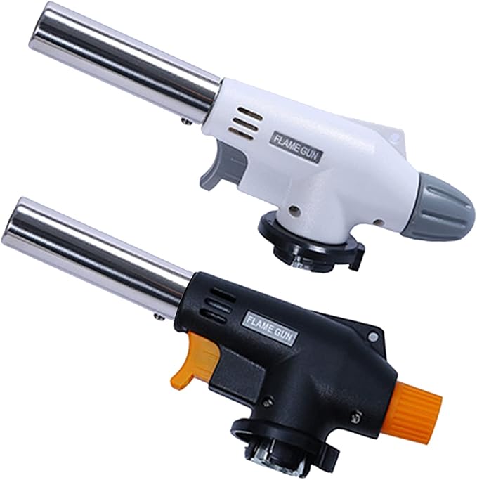 2 Pack Blow Torch Lighter, XWFEU Butane Torch Head Culinary Blow Torch