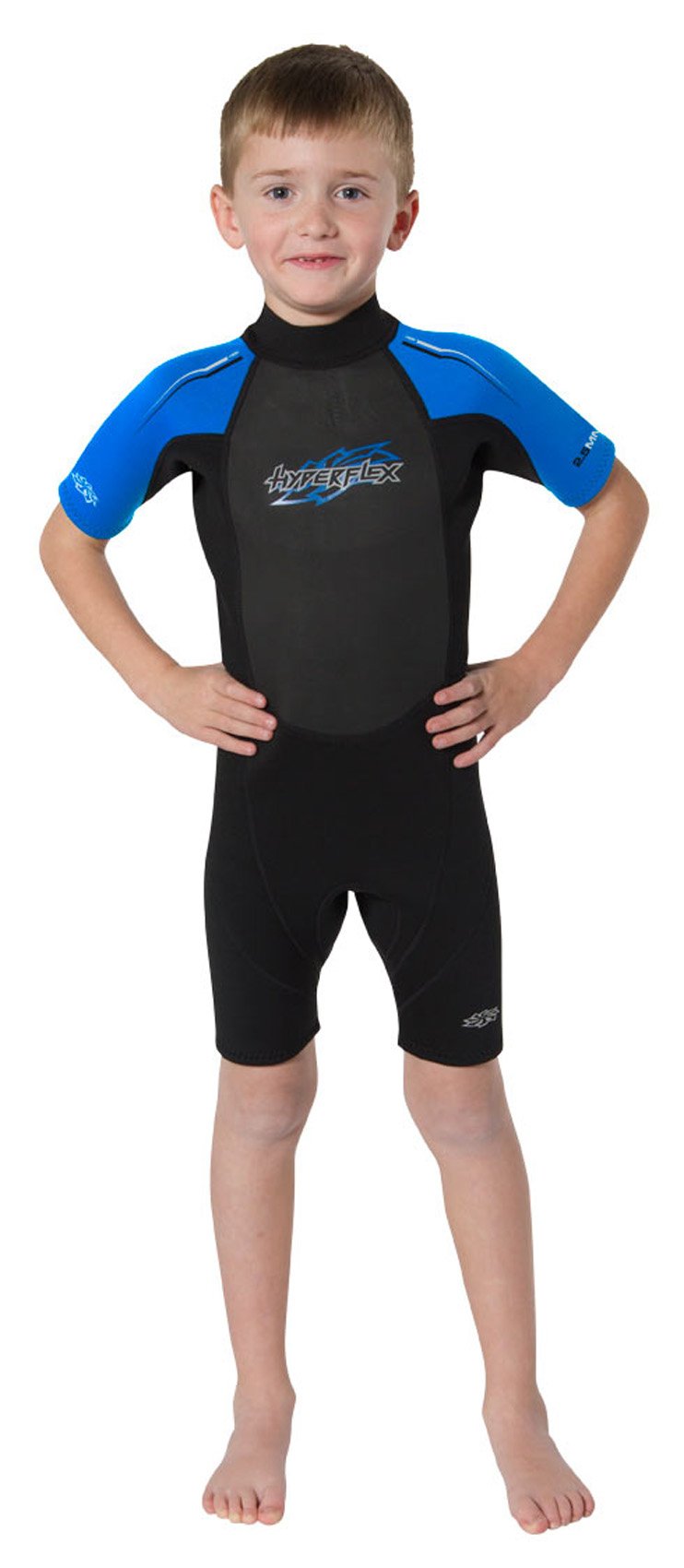 HyperflexAccess Child Backzip Spring Suit Black / Blue 2 4