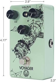 Walrus Audio Voyager Preamp ウォルラスオーディオ Voyager Preamp/Overdrive MKII | Guitar Pedals