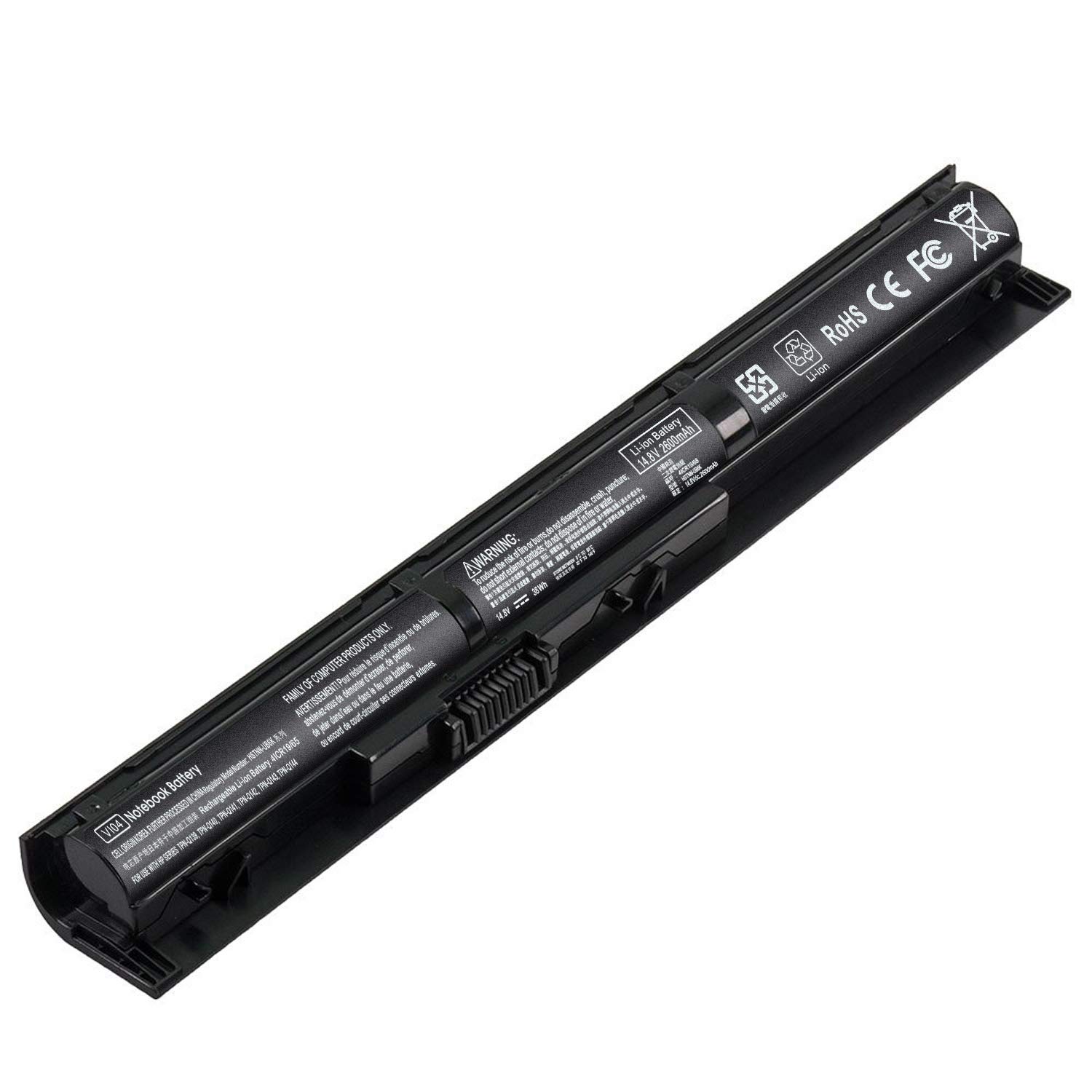 VI04 Battery For HP ProBook Li-Ion 2600 MAh 14.8 V Black 756743-001 756744-001 7 - Foto 8