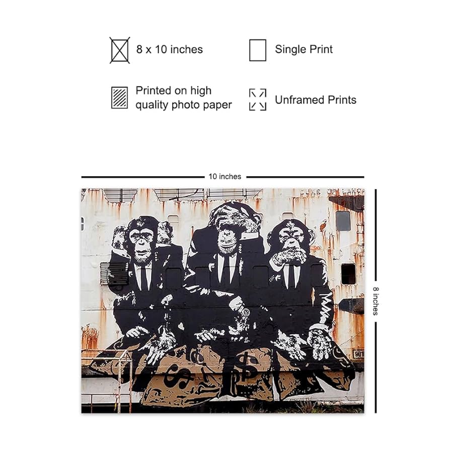 BANKSY Wall and Piece ポスター B3 BANKSY Wall and Piece Postcard Set • Silverback Gallery