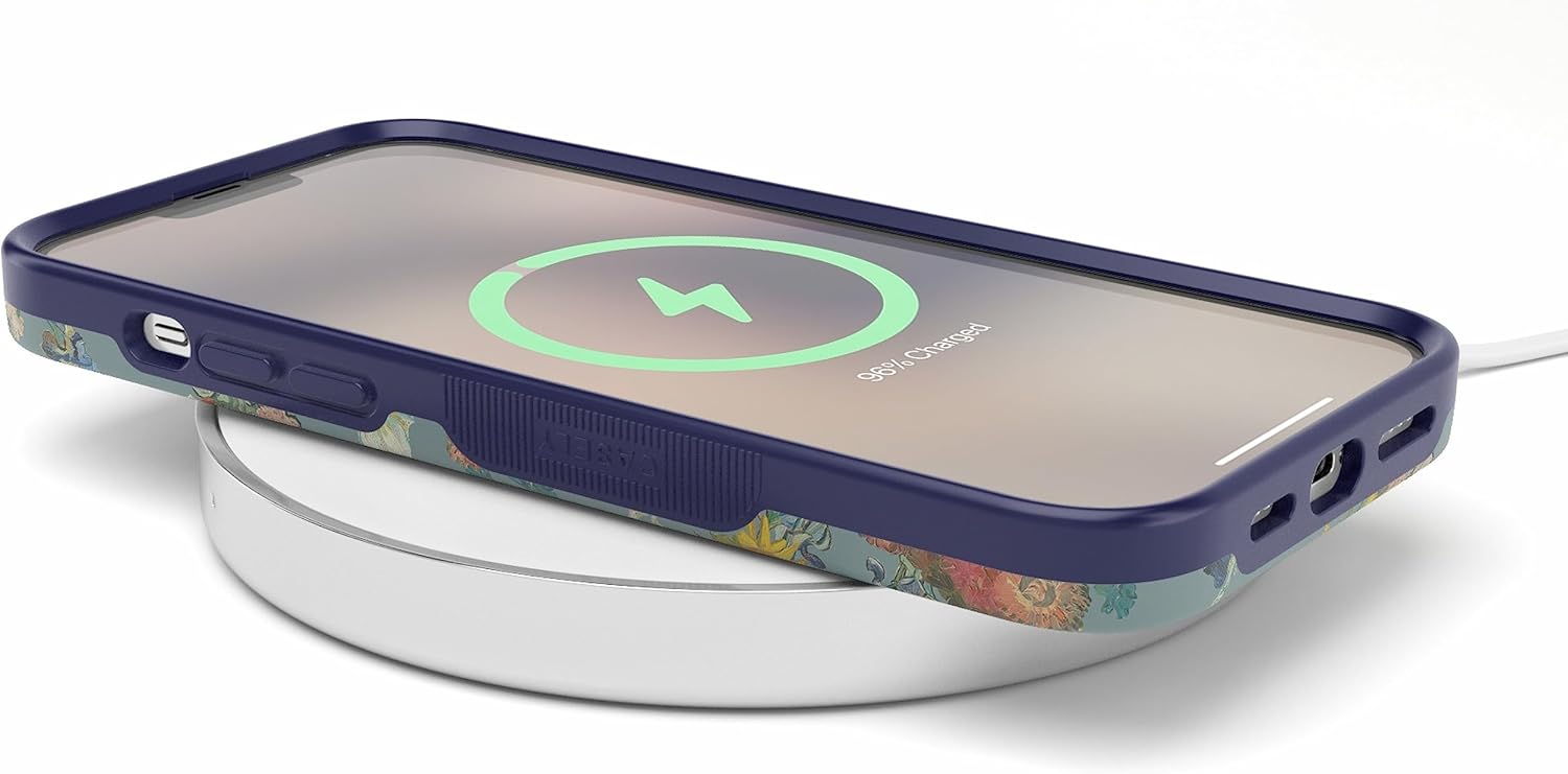 Casely iPhone 13 Pro Case | Van Gogh | Vincent's Flowers | Bold Protective Design | Compatible with MagSafe