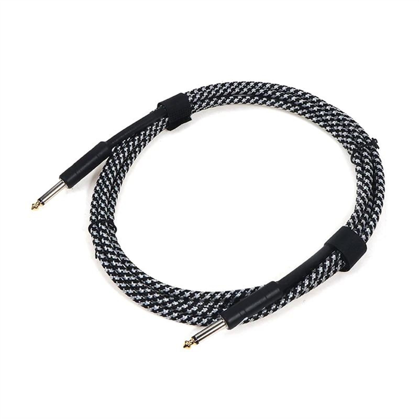 Kabel Gitarowy O Długości 300cm, Przewód Z Redukcją Szumów, Kolorowy, Pleciony, Ekranowany Kabel Audio Do Skrzynki Elektrycznej Kabel do Instrumentów Gitarowych