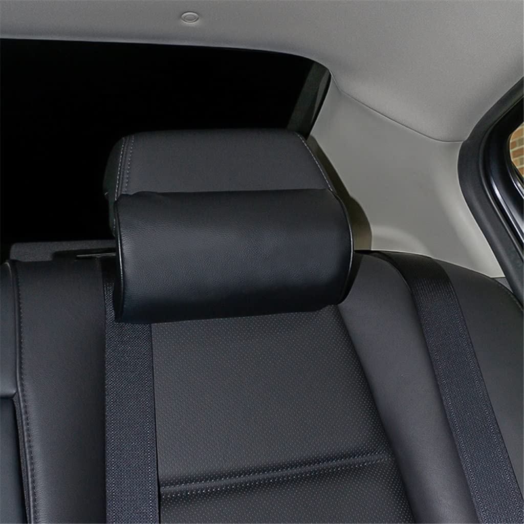 1 Uds., Cojín para el Cuello del Asiento del Estilo del Coche, protección de la PU, reposacabezas automático, reposacabezas, reposacabezas, cómodo, Almohada para el Cuello