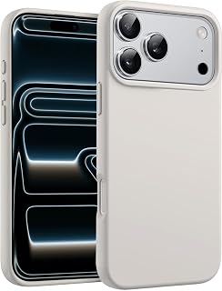 DIZORO Compatible with (iPhone 17 Pro Max Case)(2025), Liquid Silicone 3 Layers Full Covered Soft Gel Rubber Phone Case,Sh... Price In India