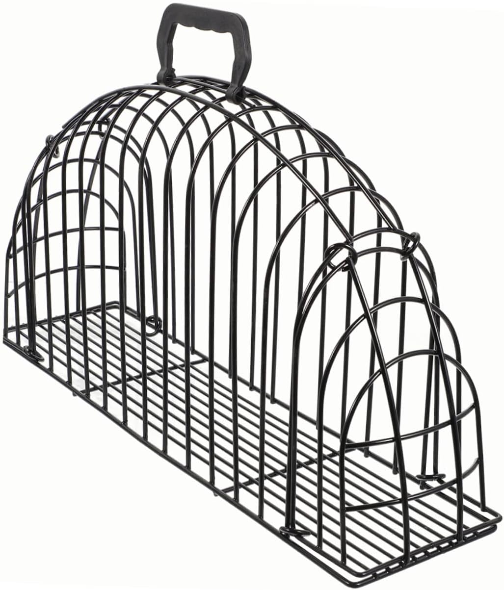 YARNOW Portable Cat Bath Cage Pet Grooming Shower Cage Scratch-Resistant Indoor Cat Enclosure