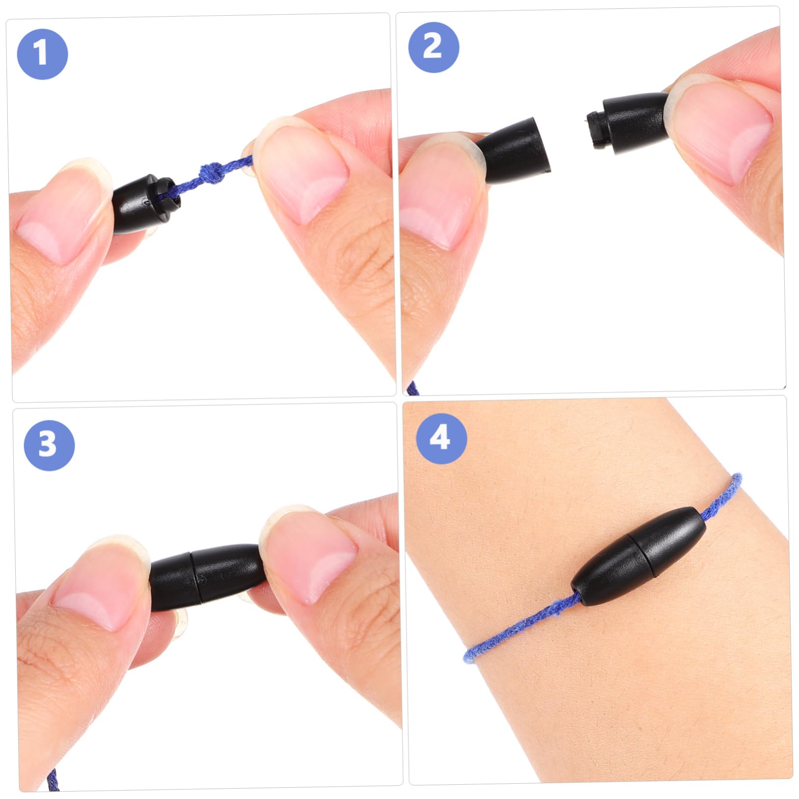 OSALADI 3 Set Chiusure Sicurper Collane E Bracciali Accessori Per Creazioni Fai Da Te Per Bigiotteria E Perline 100 Pezzi * 3