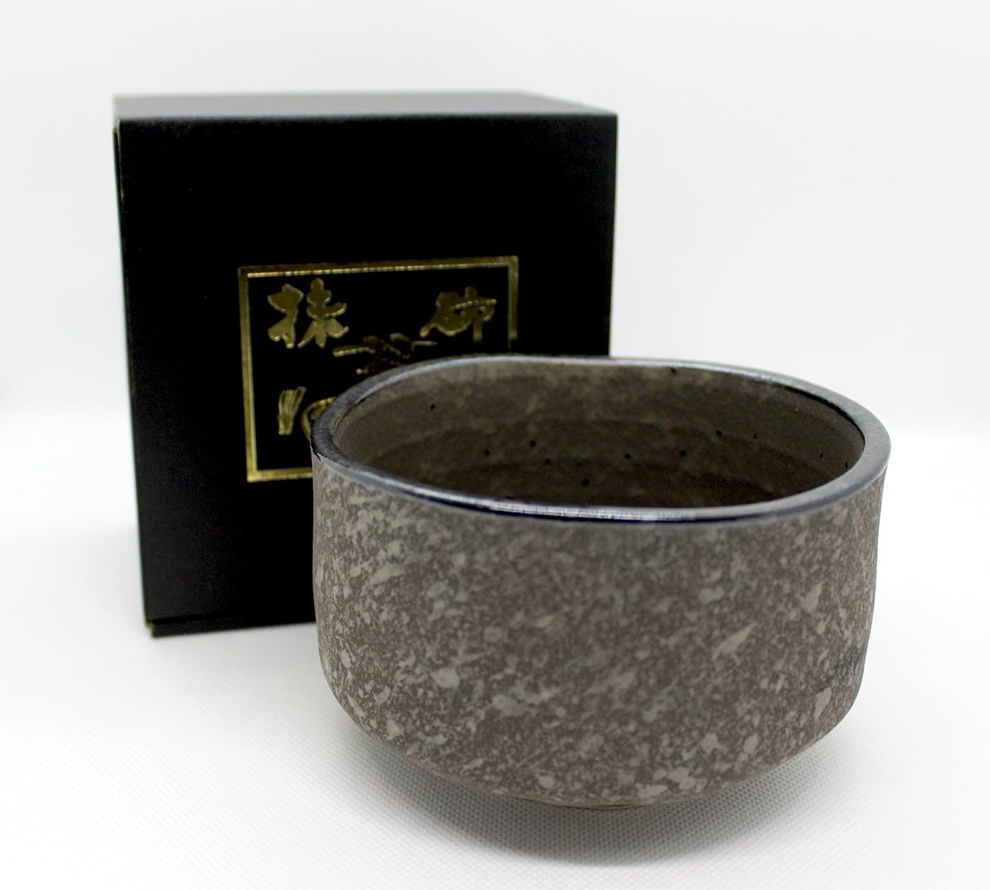 Japanese Traditional Handcrafted Mino Matcha Chawan Tea Bowl Cup Ceremony Tableware Pottery (Gin Kesshou) - Image 4