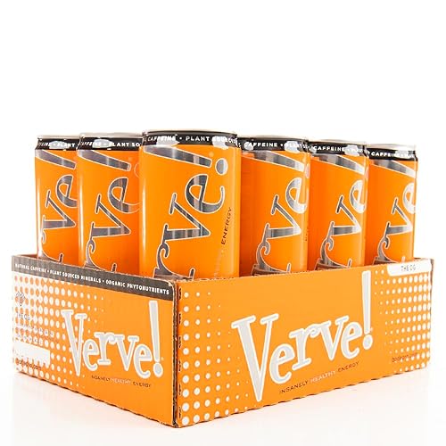 BodePRO Verve Original Energy Drink  Cafeína natural de granos de café  Repleta de vitamina B12, vitamina C, A, B, E y minerales  Rico en