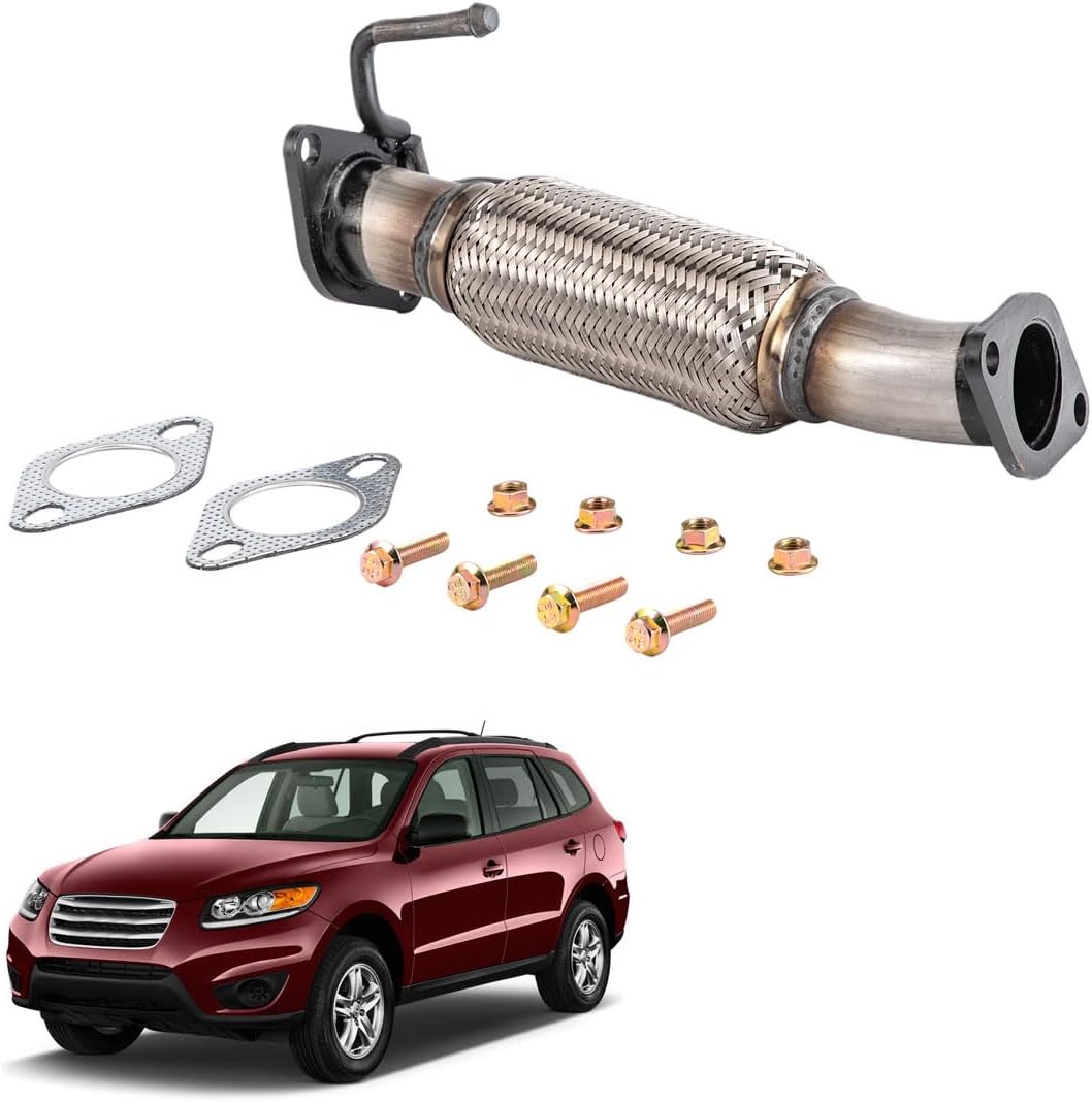 Stainless Steel Muffler Exhaust Flex Pipe Fit For 2009-2014 Acura Tsx 2.4L ;2008-2012 Honda Accord 2.4L 52473