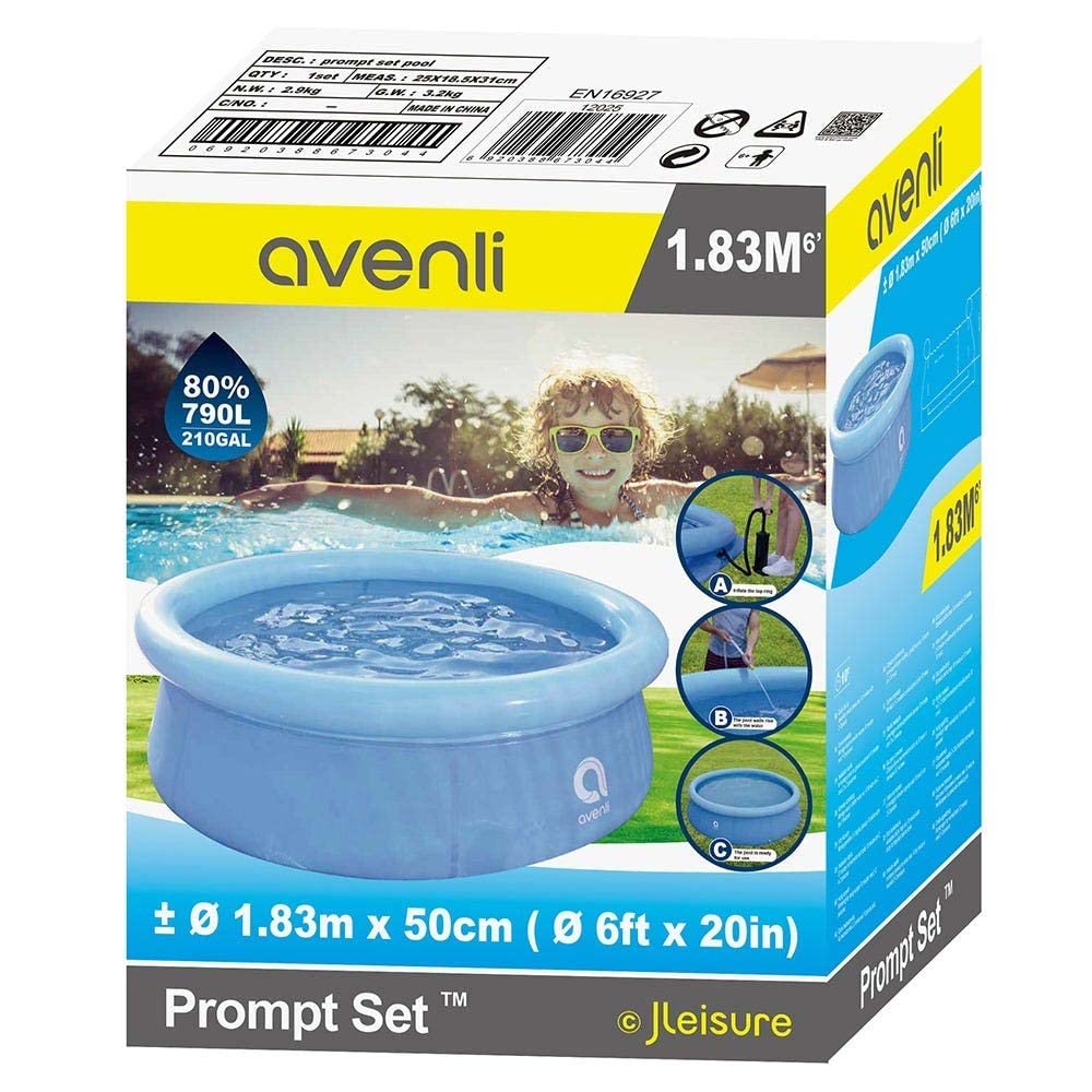 Piscine autoportante 183x50 cm 790 litres