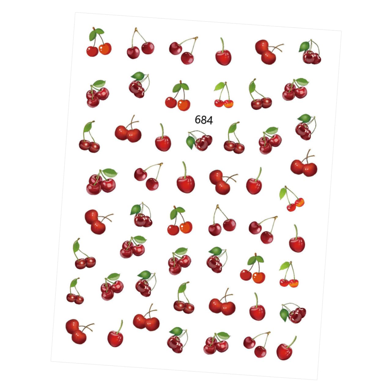 3 Set Adesivi Per Unghie Con Design Frutta Stickers Tema Per Decorazioni Manicure Stile Unico Per Donne E Ragazze Casual 12 Fogli*3