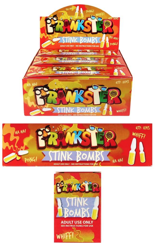 HENBRANDT 12 x Stink Bombs 3 per box (1.4 ml per vial)