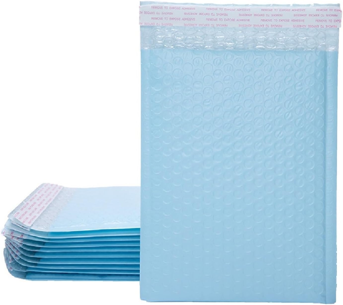 Generic Bubble mailers Bubble Wrap Light Blue Bubble 10Pcs Mailers Padded Mailing Envelopes Self-Seal Shipping Bags for Small Business Poly Bubble Bag Packaging