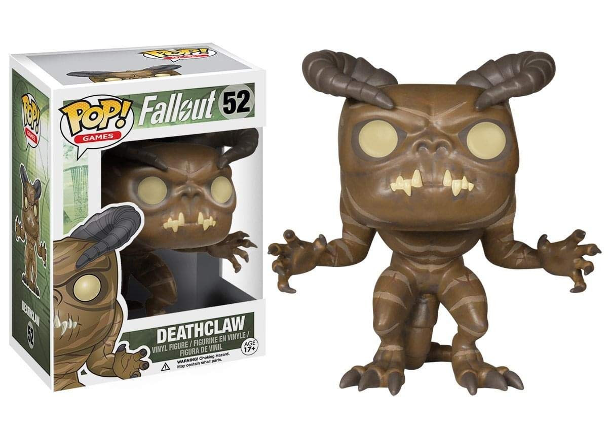 Funko Pop: Games: Fallout- Deathclaw Vinyl Action Figure + FUNKO PROTECTIVE CASE