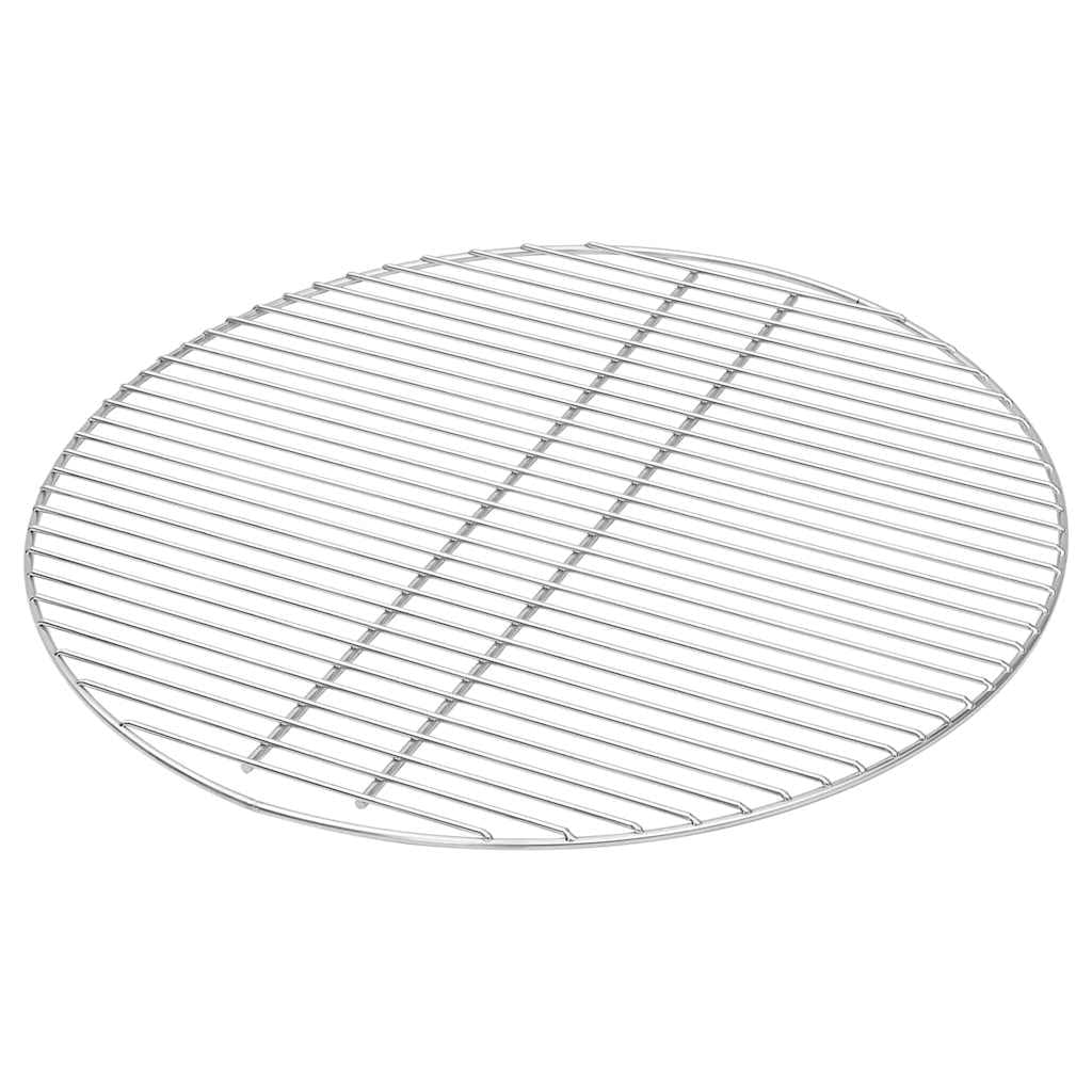 vidaXL Ruszt do grilla Srebrny 57 x 57 cm Stal nierdzewna | Świetny na przygody na świeżym powietrzu, Do długiej zabawy, Łatwe w czyszczeniu i gładkie