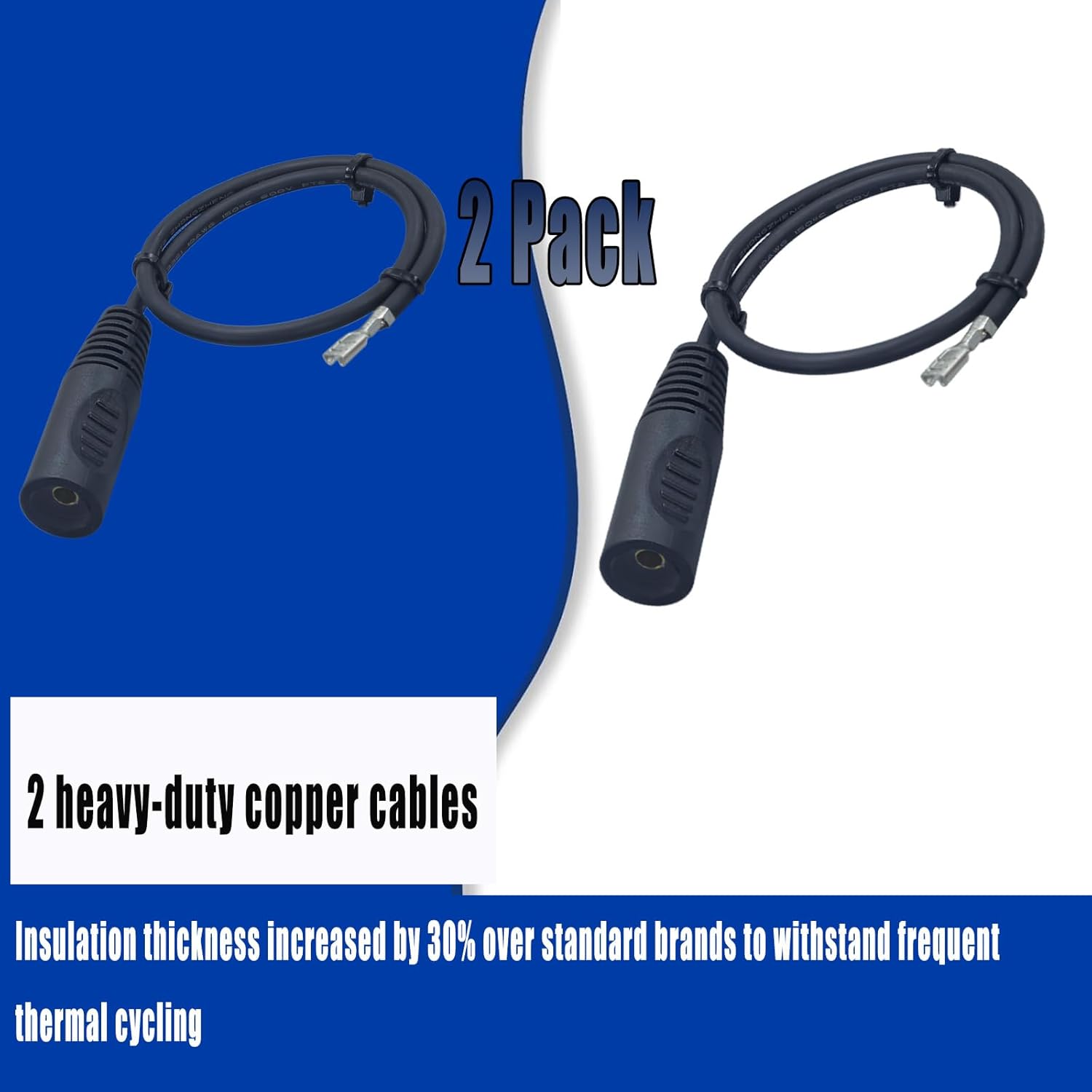 Replacement Electrode Wires for 800 Series Steam Humidifier Water Tanks (2-Pack), Compatible with Whole-House Steam Humidifier Water Tank Electrode Wires 4978. Models: 800, 800LC, 801, 865, 866