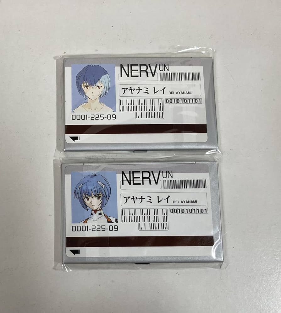 エヴァゲリオン NERV 名刺入れ 名刺ケース 綾波レイ 2点セット エヴァゲリオン NERV 名刺入れ 名刺ケース 綾波レイ 2点セット Amazon