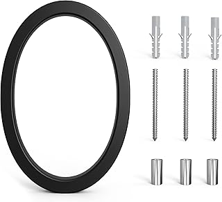 5 Inch Zinc Alloy Floating House Number, Modern House Numbers, Garden Door Mailbox Address Numbers with Nail Kit (Number 0)