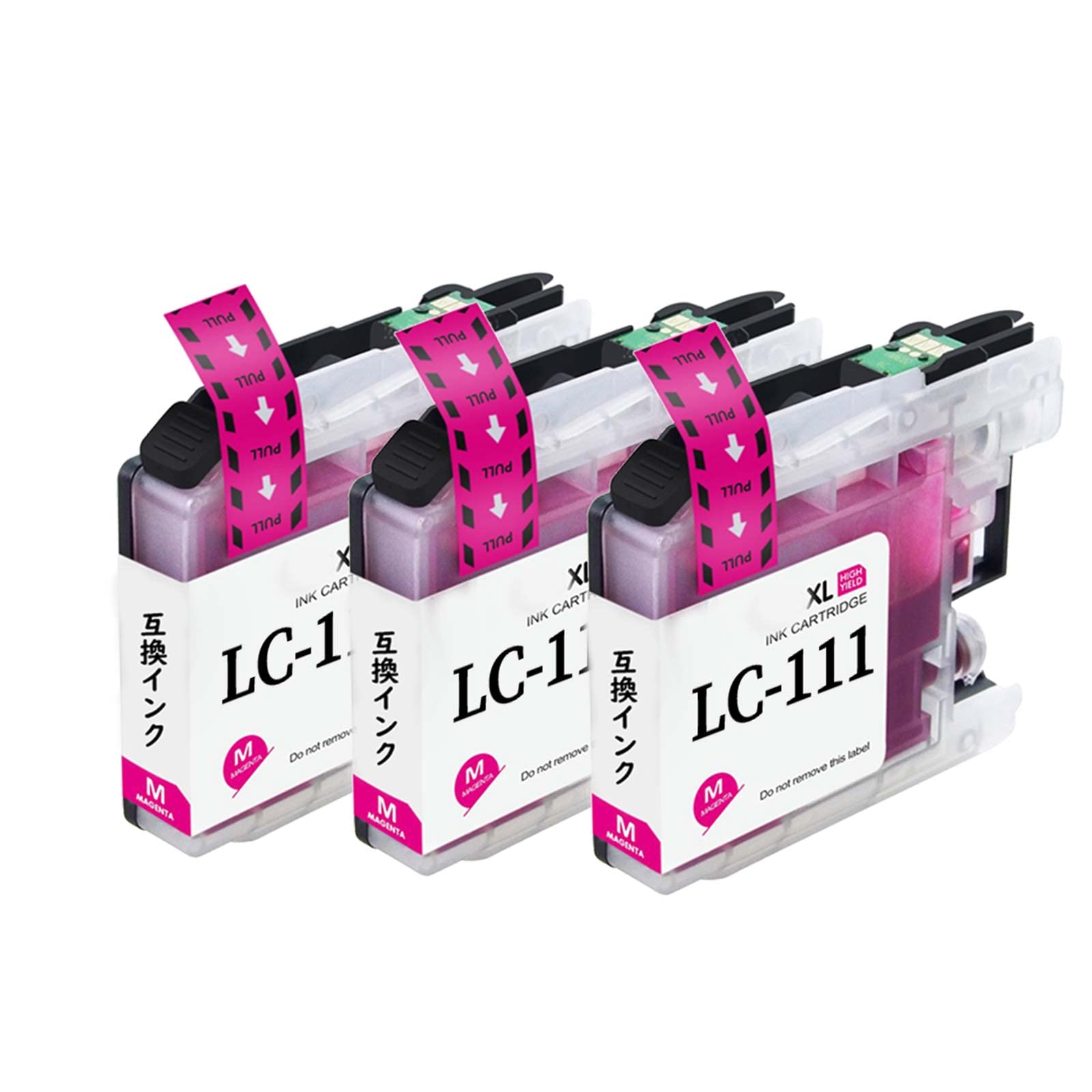 Amazon.co.jp: ブラザー(Brother)用互換インクカートリッジLC111 B-111