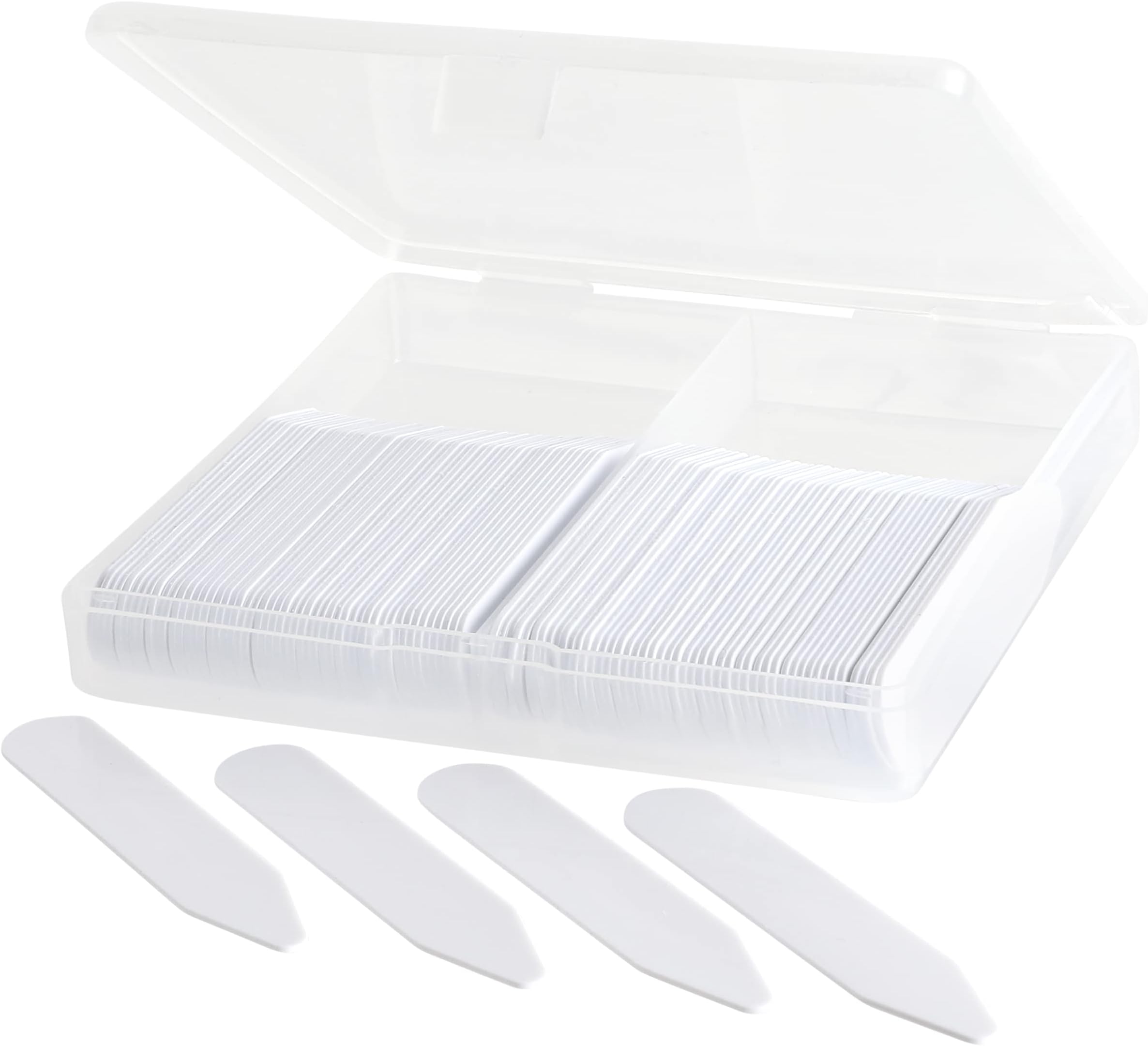 MENCH SUPER STAYS200 Plastic Collar Stays For Men Dress Shirts 2.2" 2.5" 3" inch