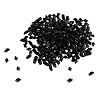 Italian Keratin Glue Hair Adhesive Beads for Hot Fusion Nail/I Tip Hair Extensions 80g- Black