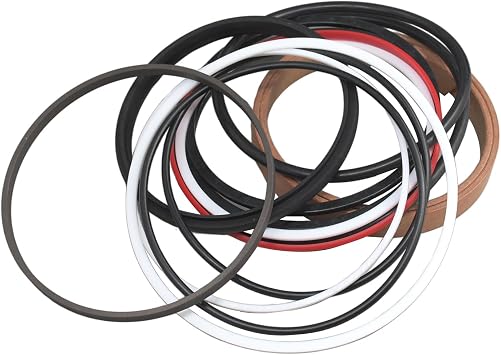 Cylinder Seal Kit AHC21922 AH212103 Compatible with John Deere Loader Backhoe 310C 310D 310E Wheel Loader 444J 444K 524K Articulated Loader 444H 544H Crawler Tractor-Loader 850J 850K