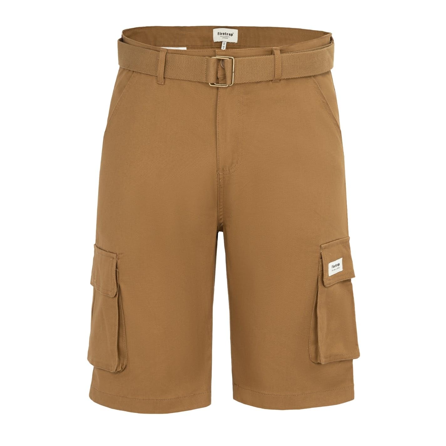 Firetrap Mens Cargo Shorts Timber 30W / 32L