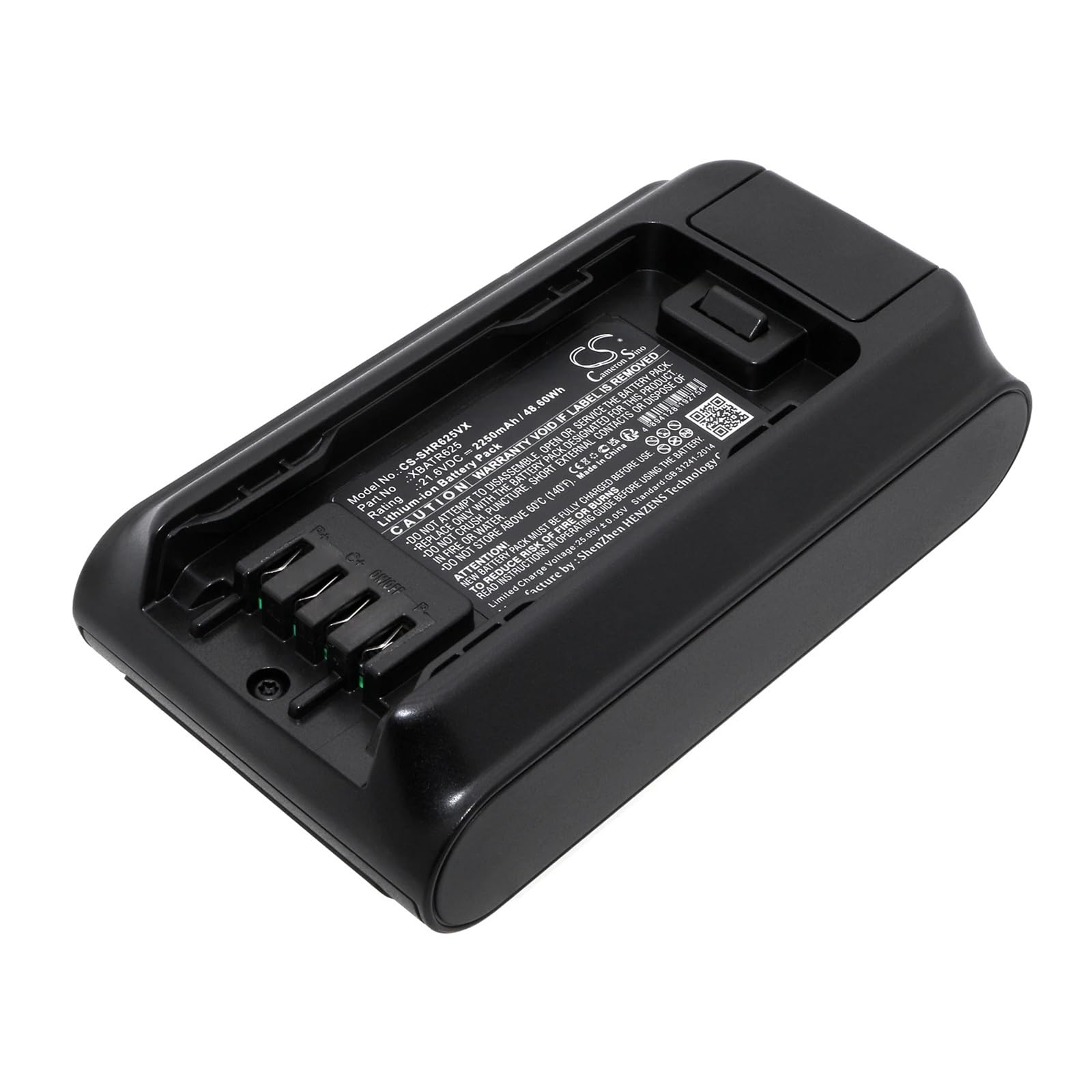 JFGTHJ Compatible for Shark 21.6V 2250mAh Lithium Battery | Rechargeable Replacement for IW3511, IW3615, IW3110C | Fast Charging & Long-Lasting | XBATR625/XBATR625KSLEU/XBATR625KDC