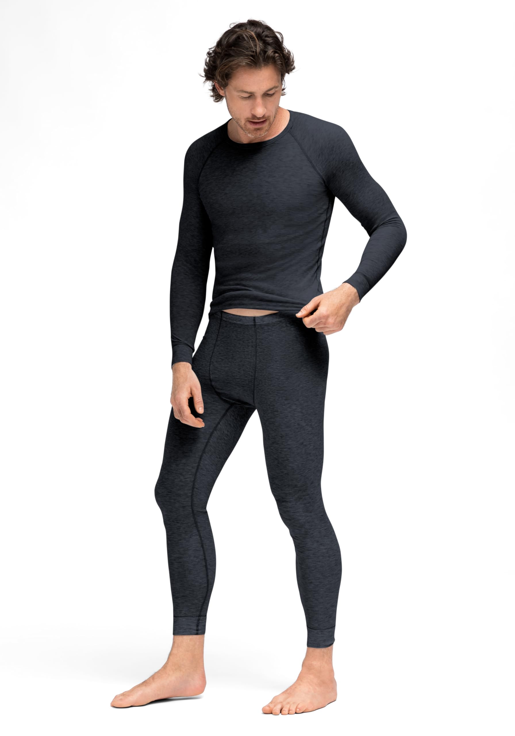 Maier Sports Adrian, Herren Wäsche-Set, Thermounterwäsche für kalte Wintertage beim Skifahren oder eisigen Wandertouren, Skiunterwäsche mit dryprotec Technologie, Atmungsaktiv