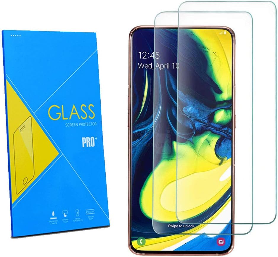 [2 Pack] Samsung Galaxy A80/ A90 Screen Protector - Tempered Glasses Screen Guard Protector FILM For Samsung Galaxy A80/ A90