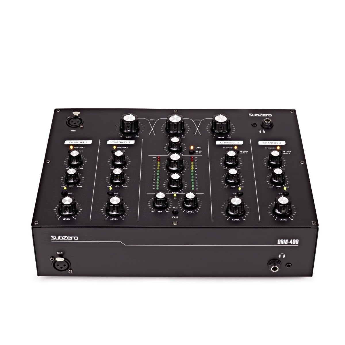 SubZero Mixer DJ rotativo a 4 canali