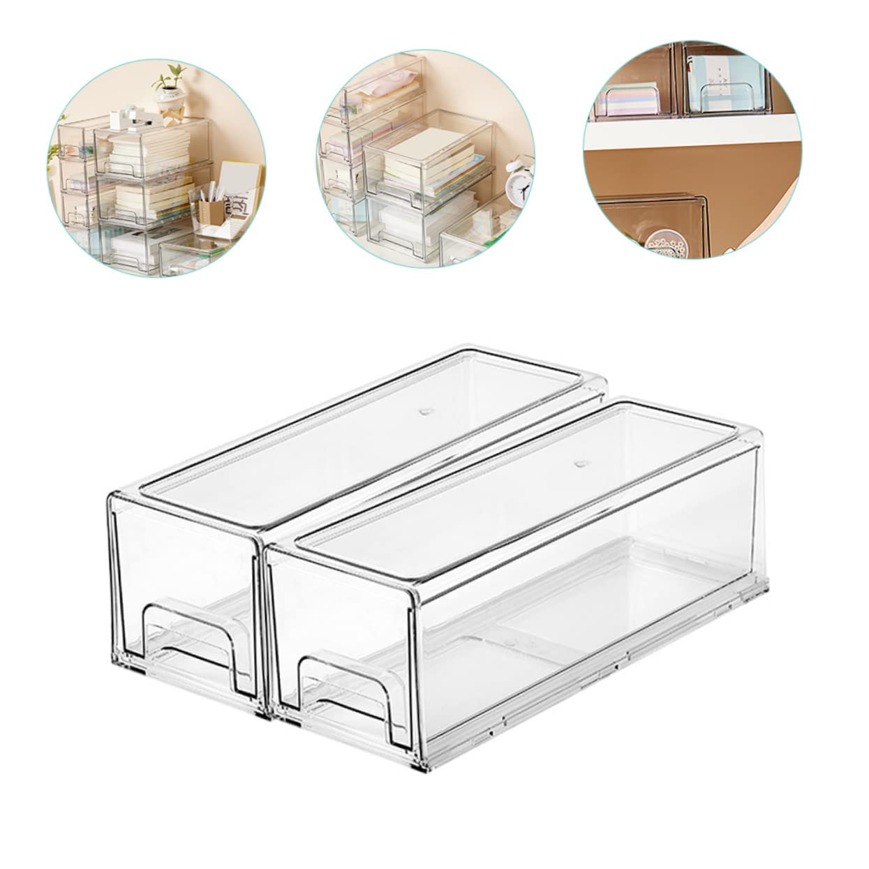 Ipetboom 2 Cajones Organizador De Maquillaje Sobre La Puerta Organizador De Baño Soporte Para Brochas De Maquillaje Con Tapa Contenedor De Maquillaje Estuche De Almacenamiento
