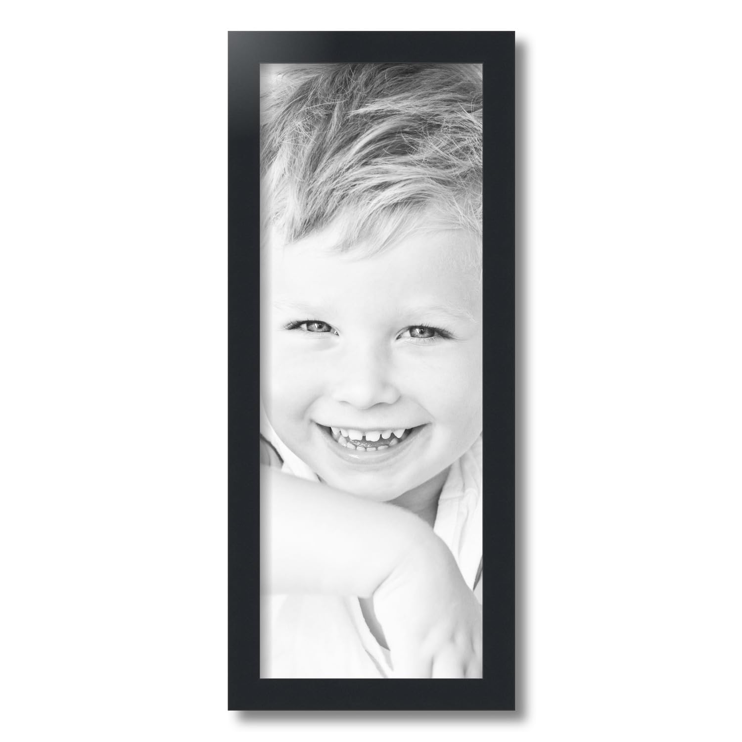 Amazon.com - ArtToFrames 9x24 inch Satin Black Picture Frame
