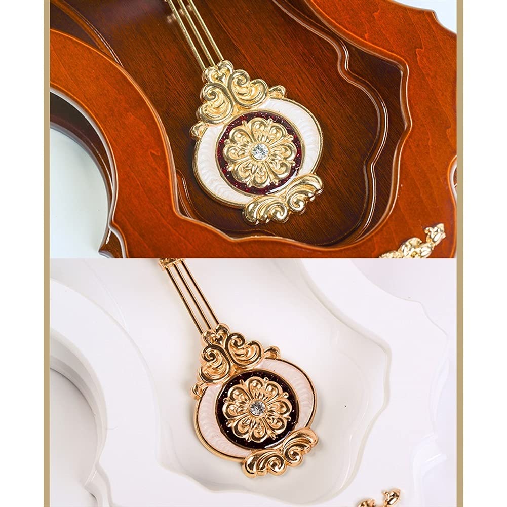 Amazon.co.jp: 掛け時計、壁時計 壁掛け時計 14インチ フラワー