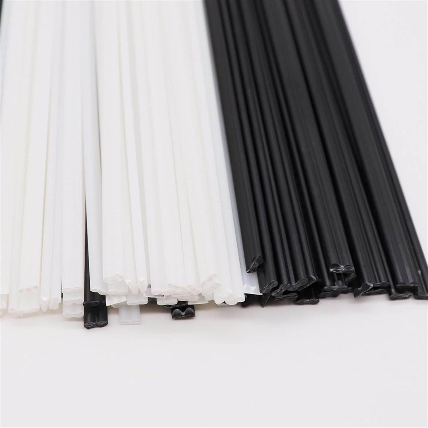 Yatuopng Onecolor Black/White Length 25Cm Abs/Pp/Pe/Ppr Plastic Welding Rods For Car Bumper Repair Tools Hot Air Welder Machine Gun Rod