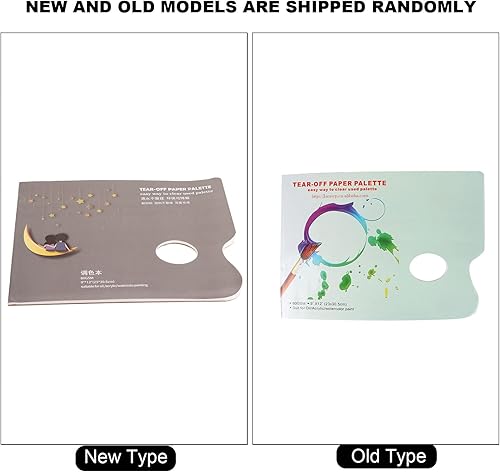 Miniatura 5 de 35 hojas de papel de paleta, paleta de mezcla de pintura A4, paleta de papel, almohadilla de pintura acrílica, suministros de mezcla para acuarela,