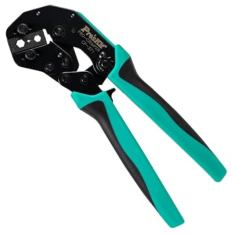ProsKit 902-143 CrimPro Crimper with 0.256/0.213/0.068 Hex