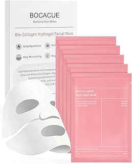 Mascarilla de hidrogel de bio-colágeno, masca...