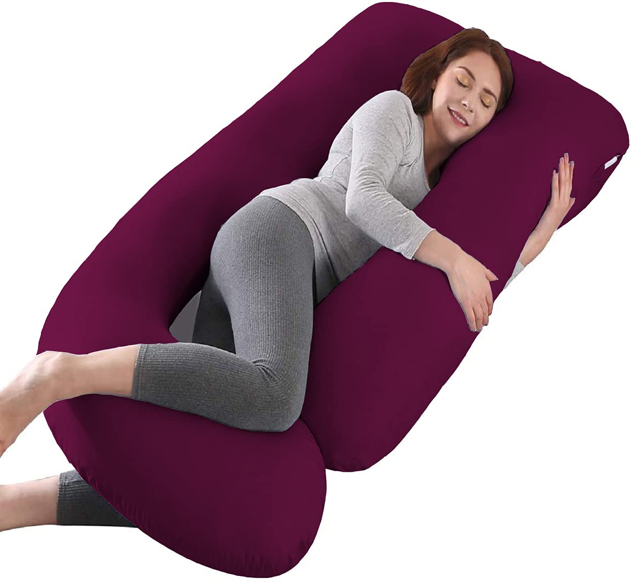 Mom's Moon Premium Softness Pregnancy Pillow for Pregnant Women with