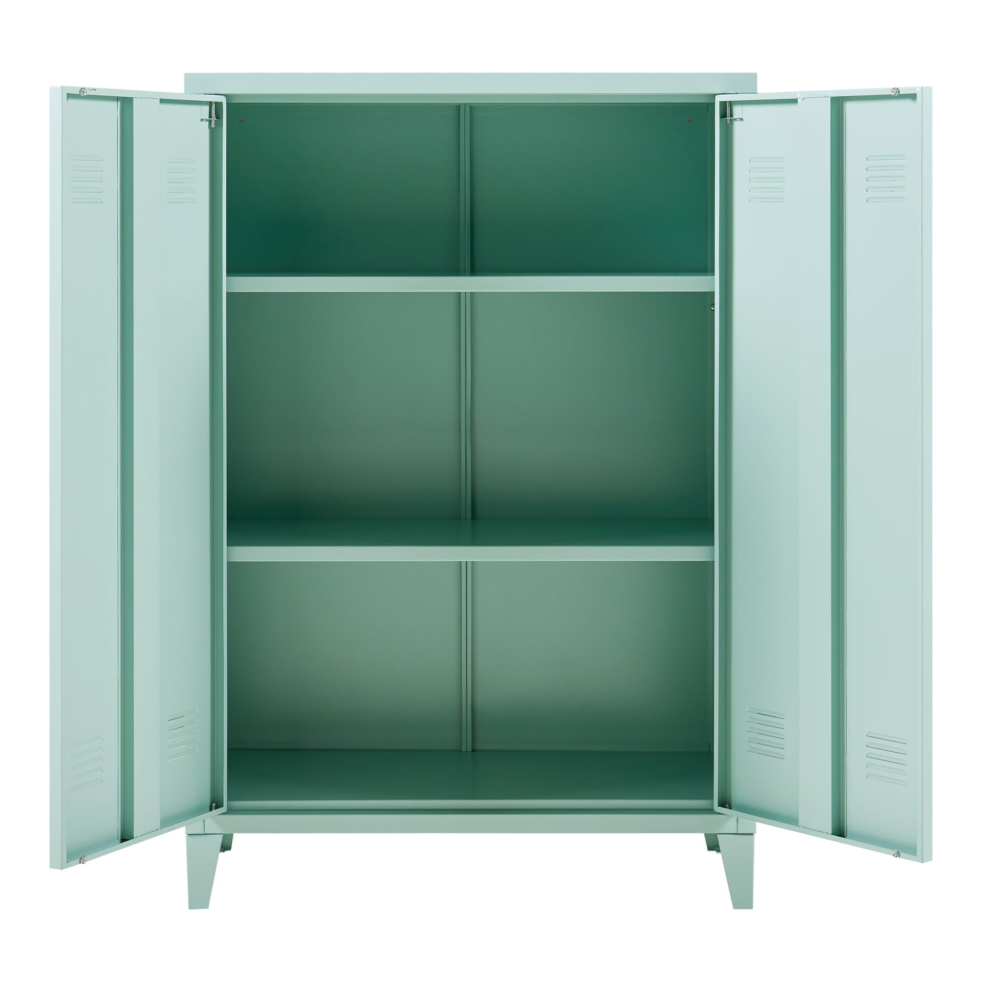 HOMCOM Armoire de Bureau à 5 Niveaux, Meuble de Rangement Bureau en