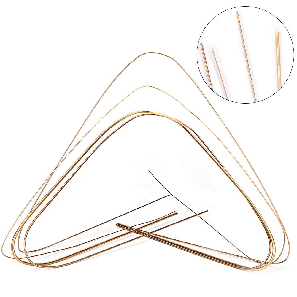 4pcs Gold Solder Wire Repair Gold Soldering Kit for Jewelry Repair 0.5mm 0.7mm.0mm.5mm Silver Copper Aluminum Alloy Metal Welding Rods Soldering Wire for Jewelry Making Rods - Image 3