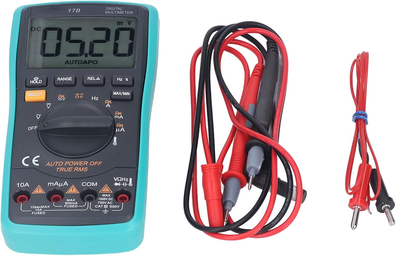 DigitalMultimeterTester, elektrischer VoltmeterTester, Volt