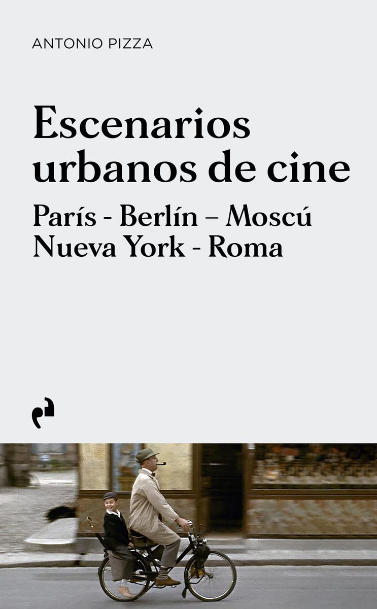 Livre Escenarios Urbanos de Cine Paris Berlin Rome New York livre de cinéma urbain