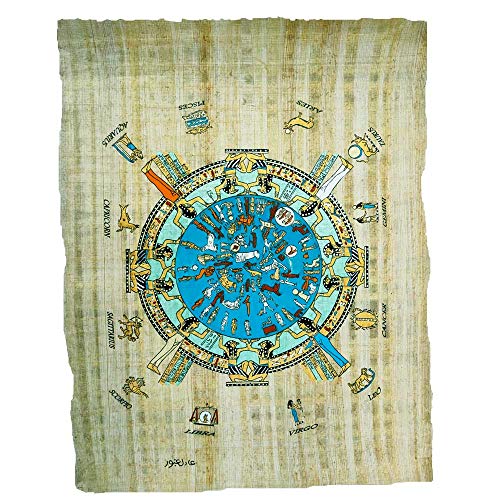 Papyrus égyptien original de Dendera pour une décoration murale exotique