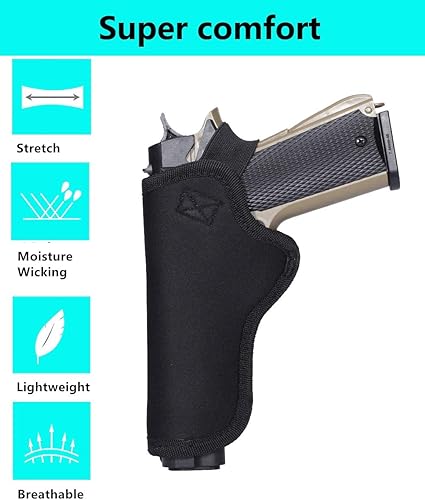 Miniatura 3 de Funda IWB - Se adapta a la mayoría de pistolas estilo 1911 - Kimber - Colt - S & W - Sig Sauer - Remington - Ruger y más