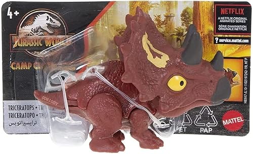 Jurassic World Camp Cretácico Snap Squad Triceratops