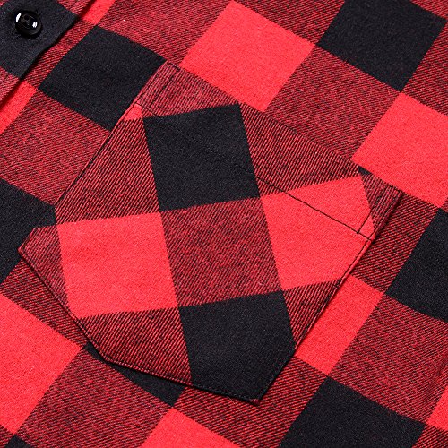 Dokkia - Camicia da uomo a maniche lunghe, in