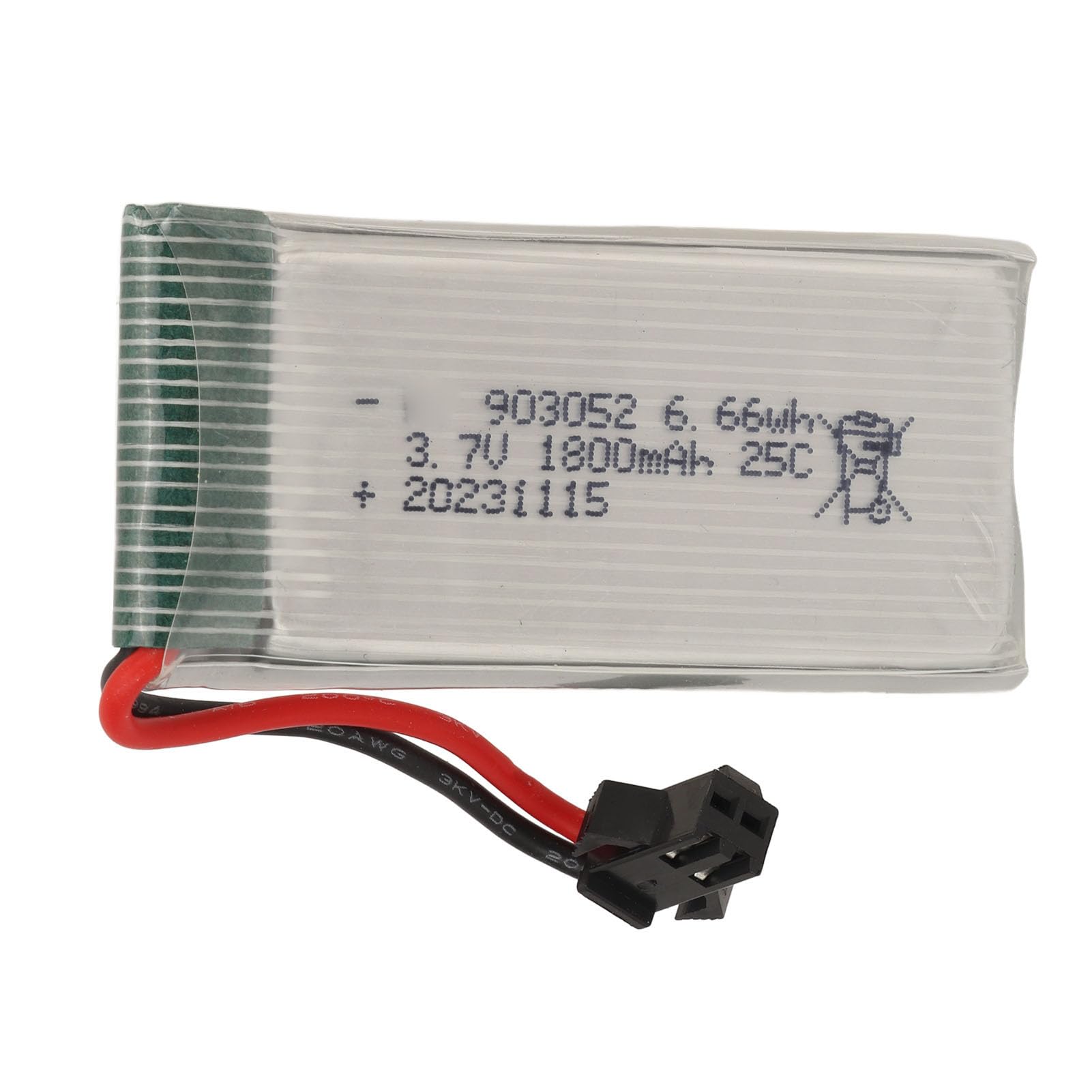 KKPLZZ Batterie Lipo 3,7 V 1800 MAh 25C avec Protection Contre Les